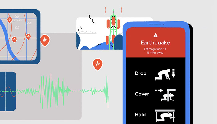 Google Earthquake System